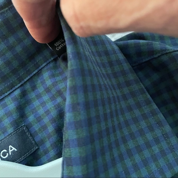 Nautica Men’s Long Sleeve Shirt Spread Col… - Picture 8 of 11